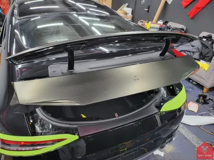 한 단계 UPGRADE! 부산랩핑 전문점 현스게러지 AMG GT 43 사틴 골드더스트 블랙 전체랩핑 & 63 컨버전 작업 소개 / 부산 강서구 명지동
