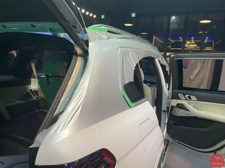 BMW X7 투톤 랩핑, 듀오톤 랩핑 (+ 부분 크롬 죽이기) 시공 소개 / 부산 기장, 김해, 창원