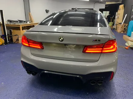 <부산랩핑,부산ppf,부산자동차랩핑> BMW M5 시멘트 전체랩핑 에이버리 락그레이전체랩핑 / 부산 강서구 명지동