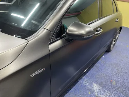 <부산랩핑,부산ppf,부산자동차랩핑>벤츠 A45 AMG 사틴 골드더스트블랙 전체랩핑 3m 2080 / 부산 강서구 명지동