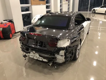 <부산랩핑,부산ppf>BMW 4시리즈 컨버터블 크롬전체랩핑&데칼 작업 / 부산 강서구 명지동