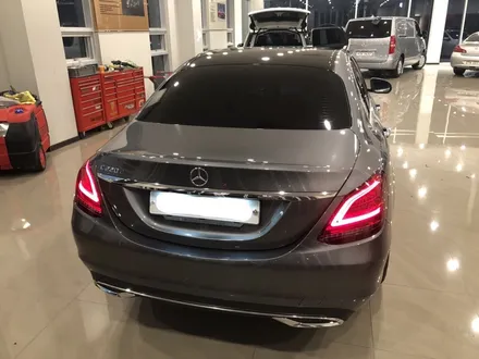 <부산랩핑,부산ppf,부산자동차랩핑>벤츠 c클래스 220d 루프스킨&생활보호ppf / 부산 강서구 명지동