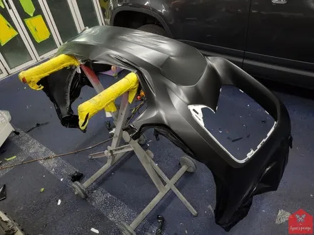 다크 포스 끝판왕! 부산랩핑 전문점 현스게러지 BMW X6 사틴블랙 전체랩핑(+크롬죽이기) 시공 소개 / 부산 강서구 명지동