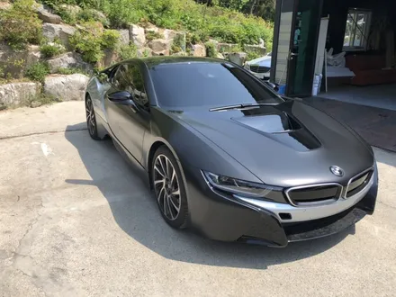 <부산랩핑,부산ppf> BMW i8 사틴블랙 전체랩핑 / 부산 강서구 명지동