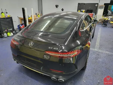 한 단계 UPGRADE! 부산랩핑 전문점 현스게러지 AMG GT 43 사틴 골드더스트 블랙 전체랩핑 & 63 컨버전 작업 소개 / 부산 강서구 명지동