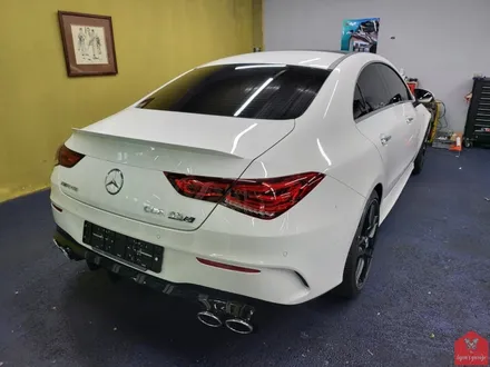 작지만 무시무시한 그 녀석!!! 부산랩핑 전문샵 현스게러지 벤츠 CLA 45S AMG 매트 다크 그레이 전체랩핑 시공 소개 / 부산 강서구 명지동