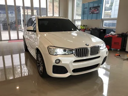 <부산랩핑,부산ppf,부산자동차랩핑>BMW X3 화이트펄 전체랩핑 / 부산 강서구 명지동