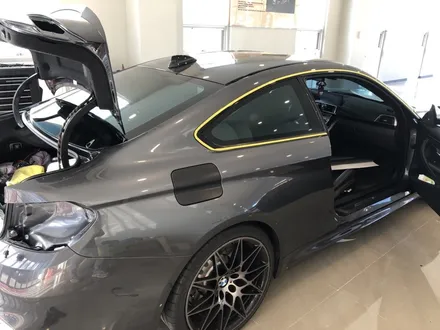 <부산랩핑,부산ppf,부산자동차랩핑>BMW M4 컴패티션 사틴블랙 전체랩핑 / 부산 강서구 명지동