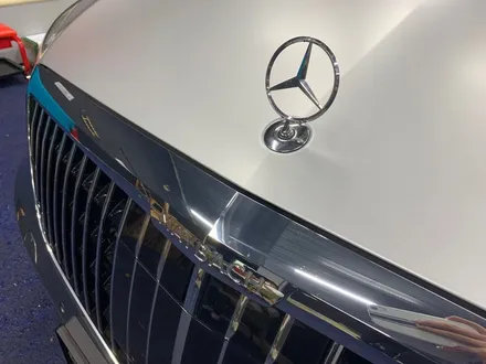 <부산랩핑,부산ppf,부산자동차랩핑>벤츠 S클래스 마이바흐 투톤랩핑, 듀오톤랩핑 / 부산 강서구 명지동