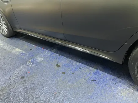 <부산랩핑,부산ppf,부산자동차랩핑>벤츠 AMG GT 사틴골드더스트블랙 전체랩핑 및 실내랩핑, 크롬죽이기, 라이트 필름 / 부산 강서구 명지동