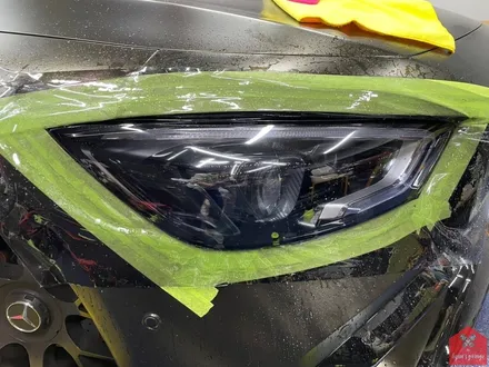 한 단계 UPGRADE! 부산랩핑 전문점 현스게러지 AMG GT 43 사틴 골드더스트 블랙 전체랩핑 & 63 컨버전 작업 소개 / 부산 강서구 명지동