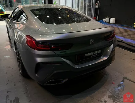 BMW M850i 크롬죽이기 시공 소개 / 부산 기장, 김해, 창원