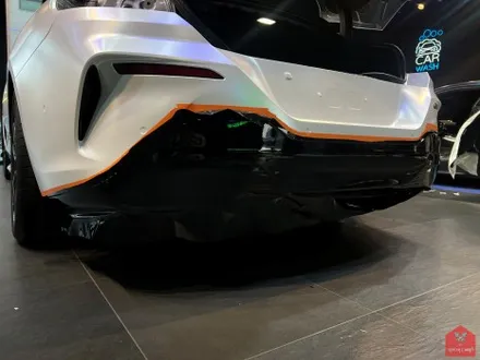 BMW M850i 비닐프로그 사틴 화이트 전체랩핑 시공 소개 / 부산 기장, 김해, 창원