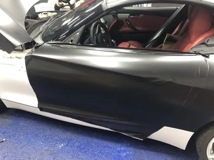 <부산랩핑,부산ppf,부산자동차랩핑>BMW Z4 랩핑제거 및 사틴블랙 전체랩핑 & 바디킷 튜닝 / 부산 강서구 명지동