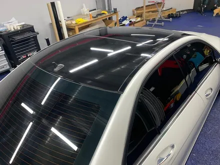 <부산랩핑,부산ppf,부산자동차랩핑>벤츠 C63 AMG w204 사틴 화이트펄 전체랩핑 / 부산 강서구 명지동