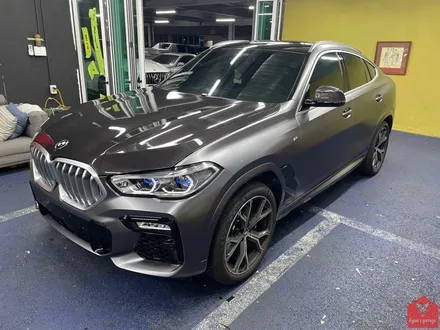 부산랩핑 전문점 현스게러지 BMW X6 사틴 다크 그레이 전체랩핑(+카본 포인트 랩핑) 시공 소개 / 부산 강서구 명지동