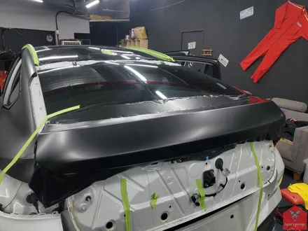 다크 포스 끝판왕! 부산랩핑 전문점 현스게러지 BMW X6 사틴블랙 전체랩핑(+크롬죽이기) 시공 소개 / 부산 강서구 명지동