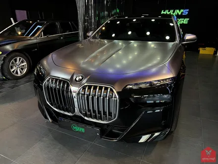 부산랩핑 전문샵 현스게러지 BMW 7시리즈 투톤(듀오톤) 랩핑 시공 소개 / 부산 기장, 김해, 창원