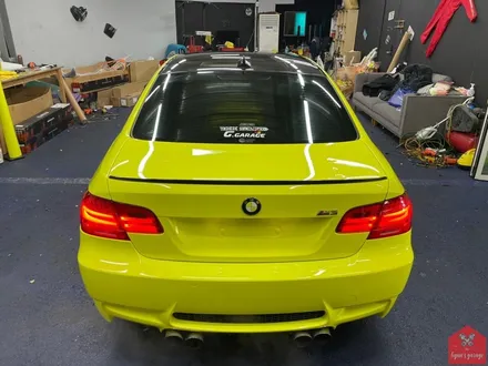 인기 최강 필름의 비결! 부산랩핑 전문점 현스게러지 BMW E92 M3 이노즈텍 레이싱 옐로우 전체랩핑 시공 소개 / 부산 강서구 명지동