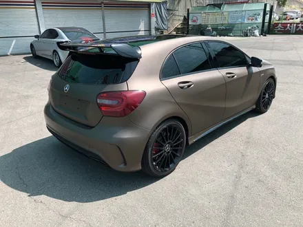 <부산랩핑,부산ppf,부산자동차랩핑>벤츠 A 45 amg 무광전체랩핑 자동차 전체랩핑 / 부산 강서구 명지동