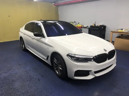 <부산랩핑,부산ppf,부산자동차랩핑>BMW g30 5시리즈 ppf 프론트패키지, 크롬죽이기 그릴,몰딩 부분랩핑, 실내랩핑 / 부산 강서구 명지동