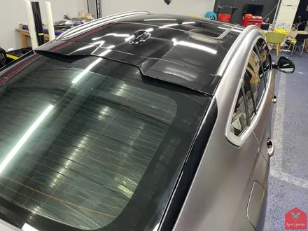 부산랩핑 전문점 현스게러지 BMW X6 사틴 다크 그레이 전체랩핑(+카본 포인트 랩핑) 시공 소개 / 부산 강서구 명지동