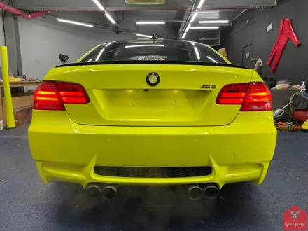 인기 최강 필름의 비결! 부산랩핑 전문점 현스게러지 BMW E92 M3 이노즈텍 레이싱 옐로우 전체랩핑 시공 소개 / 부산 강서구 명지동