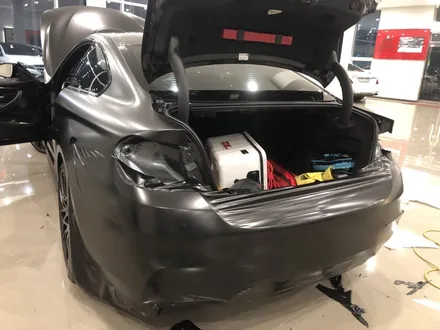 <부산랩핑,부산ppf,부산자동차랩핑>BMW M4 컴패티션 사틴블랙 전체랩핑 / 부산 강서구 명지동