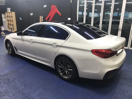 <부산랩핑,부산ppf,부산자동차랩핑>BMW g30 5시리즈 ppf 프론트패키지, 크롬죽이기 그릴,몰딩 부분랩핑, 실내랩핑 / 부산 강서구 명지동