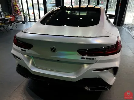 BMW M850i 비닐프로그 사틴 화이트 전체랩핑 시공 소개 / 부산 기장, 김해, 창원