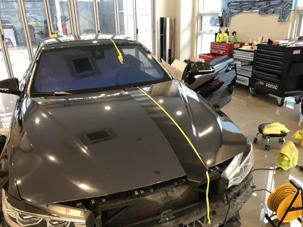 <부산랩핑,부산ppf>BMW 4시리즈 컨버터블 크롬전체랩핑&데칼 작업 / 부산 강서구 명지동