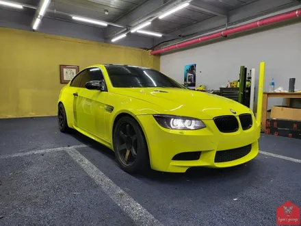 인기 최강 필름의 비결! 부산랩핑 전문점 현스게러지 BMW E92 M3 이노즈텍 레이싱 옐로우 전체랩핑 시공 소개 / 부산 강서구 명지동