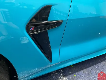 부산랩핑 전문점 현스게러지 BMW M8 쿠페 컴페티션 이노즈텍 마이애미 블루 전체랩핑 시공 소개 / 부산 강서구 명지동