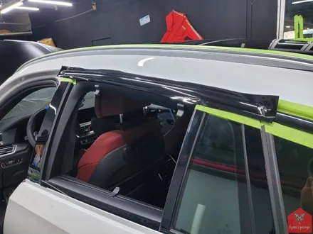 다크 포스 끝판왕! 부산랩핑 전문점 현스게러지 BMW X6 사틴블랙 전체랩핑(+크롬죽이기) 시공 소개 / 부산 강서구 명지동