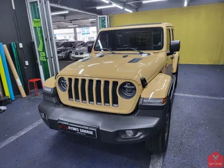 랩핑 끝판왕!!! 부산랩핑 전문샵 현스게러지 지프 랭글러 오버랜드 이노즈텍 샌드 전체랩핑 시공 소개 / 부산 강서구 명지동