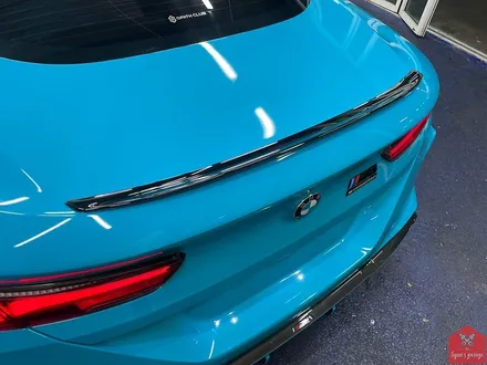 부산랩핑 전문점 현스게러지 BMW M8 쿠페 컴페티션 이노즈텍 마이애미 블루 전체랩핑 시공 소개 / 부산 강서구 명지동
