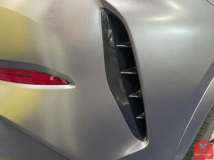 부산랩핑 전문점 현스게러지 BMW X6 사틴 다크 그레이 전체랩핑 시공 소개 / 부산 강서구 명지동