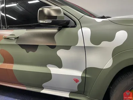 707마력 괴물 SUV!!! 부산랩핑 전문점 현스게러지 지프 그랜드 체로키 트랙호크 카모플라쥬 랩핑 시공 소개 / 부산 강서구 명지동