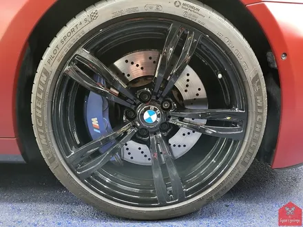 강렬한 컬러로 변신! 부산랩핑 전문점 현스게러지 BMW M6 사틴 뱀파이어 레드 전체랩핑 시공 소개 / 부산 강서구 명지동