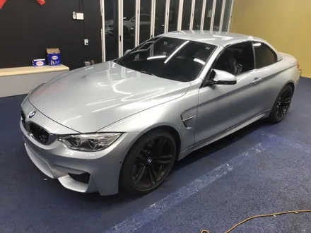 <부산랩핑,부산ppf,부산자동차랩핑>BMW M4 사일런스 에디션 컨버터블 블루라즈베리 전체랩핑 / 부산 강서구 명지동