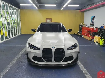 WE ARE M. 부산랩핑 전문샵 현스게러지 BMW G80 M3 컴페티션 xDrive 퍼스트에디션 사틴블랙 전체랩핑 시공 소개 / 부산 강서구 명지동
