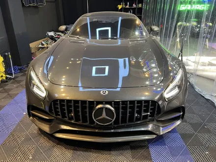 부산랩핑 전문샵 현스게러지 벤츠 AMG GT 이노즈텍 어반 뱀부 전체랩핑 시공 소개 / 부산 강서구 명지동