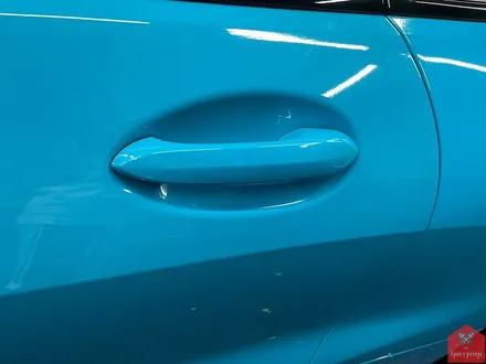 부산랩핑 전문점 현스게러지 BMW M8 쿠페 컴페티션 이노즈텍 마이애미 블루 전체랩핑 시공 소개 / 부산 강서구 명지동
