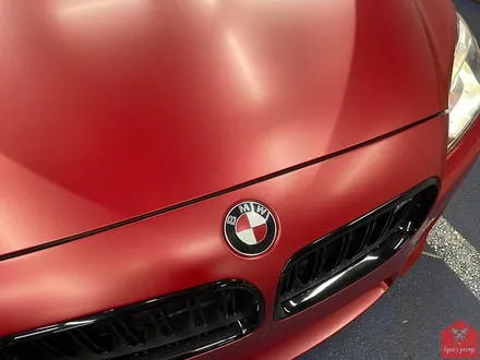 강렬한 컬러로 변신! 부산랩핑 전문점 현스게러지 BMW M6 사틴 뱀파이어 레드 전체랩핑 시공 소개 / 부산 강서구 명지동