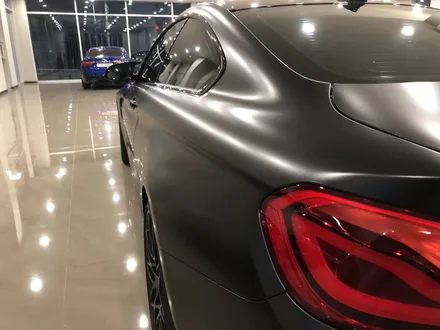 <부산랩핑,부산ppf,부산자동차랩핑>BMW M4 컴패티션 사틴블랙 전체랩핑 / 부산 강서구 명지동