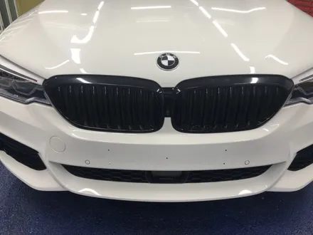 <부산랩핑,부산ppf,부산자동차랩핑>BMW g30 5시리즈 ppf 프론트패키지, 크롬죽이기 그릴,몰딩 부분랩핑, 실내랩핑 / 부산 강서구 명지동