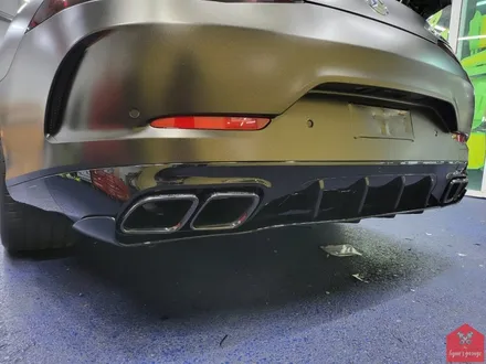 한 단계 UPGRADE! 부산랩핑 전문점 현스게러지 AMG GT 43 사틴 골드더스트 블랙 전체랩핑 & 63 컨버전 작업 소개 / 부산 강서구 명지동