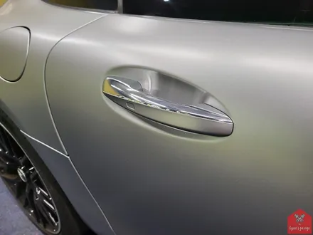 AMG의 화려한 변신! 부산자동차랩핑 전문점 현스게러지 벤츠 AMG GT 사틴 메탈릭 라이트 그레이 전체랩핑 시공 소개 / 부산 강서구 명지동