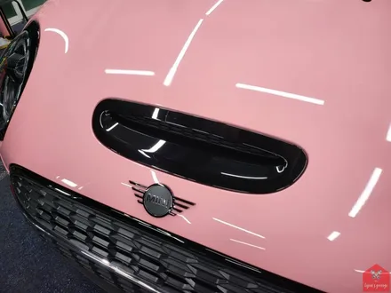 깜찍한 PINK MINI!!! 부산랩핑 전문샵 현스게러지 미니 클럽맨 쿠퍼 S 이노즈텍 체리블로썸 전체랩핑 시공 소개 / 부산 강서구 명지동