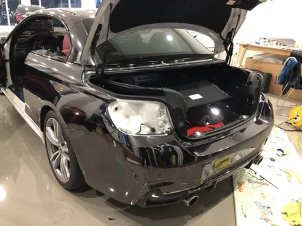 <부산랩핑,부산ppf>BMW 4시리즈 컨버터블 크롬전체랩핑&데칼 작업 / 부산 강서구 명지동